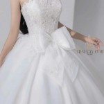 TVC806 Váy Cưới Làm Lễ, Đầm Cưới Đi Tiệc, Dài Tay, Kim Sa, Cúp Ngực, Tùng Bồng